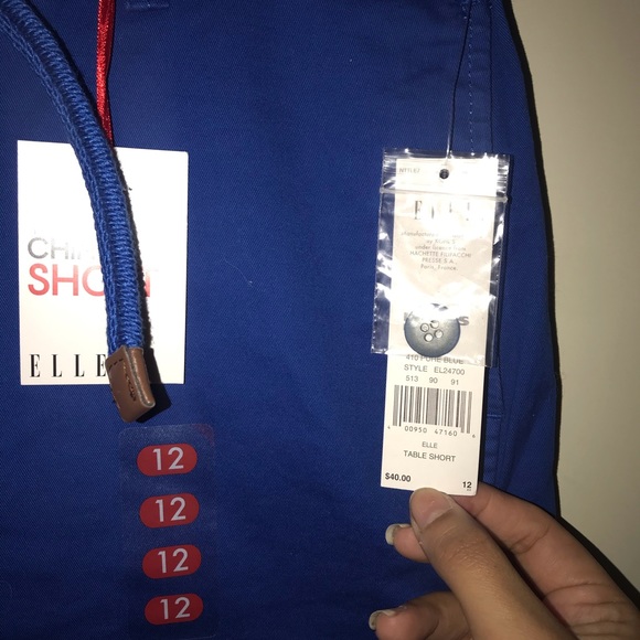 Elle chino shorts - Picture 2 of 3